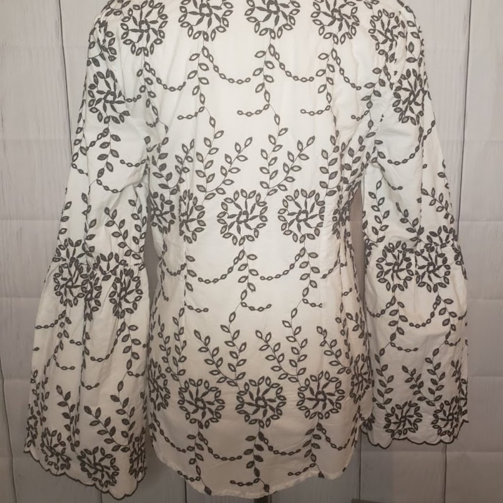 NWOT Worthington Dress Black & White Top - Picture 6 of 6